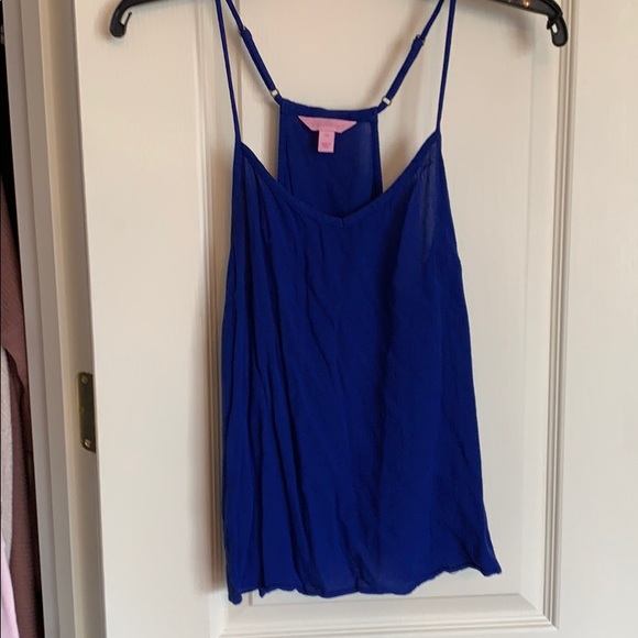 Royal blue Lilly Pulitzer tank top - Picture 1 of 2